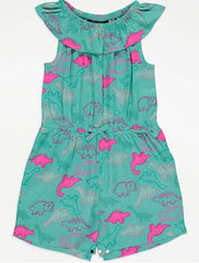 George Dino Print Jumpsuit