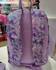 Smiggle Purple Unicorn Classic Backpack