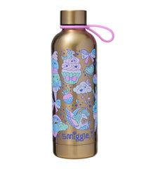 Insulated Stainless Steel Bottle 500ml Gold Smiggle UK