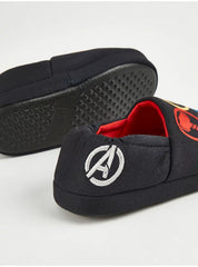 Marvel The Avengers Grey Mule Slippers Uk 2 / Euro 34