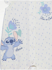 Disney Stitch Character Frill Trim Rompers 2 Pack