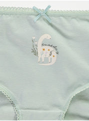 Dinosaurs Bow Briefs 10 Pack