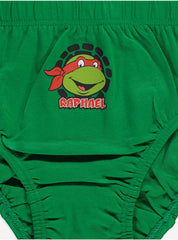 Teenage Mutant Ninja Turtles Green Briefs 5 Pack
