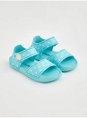 Blue Polka Dot Sandals By George UK