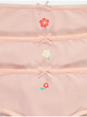 Pink Floral Briefs 10 Pack George UK