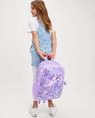 Smiggle Purple Unicorn Classic Backpack