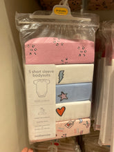Mothercare Cute Print Bodysuits 5Pcs Set , 12-18 Months