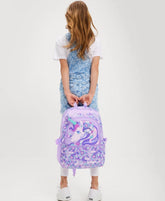 Smiggle Purple Unicorn Classic Backpack