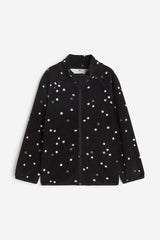 H&M Polka Dot Fleece Jacket 6-8 Years