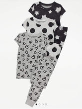 George Hearts Polka Dots 3 Pairs Set 12-18 Months