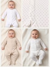 Neutral Unisex Sleepsuits 5 Pack George UK
