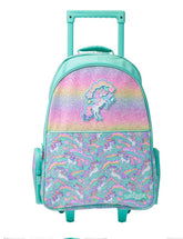 Smiggle Unicorn Trolley Backpack With Light Up Wheels