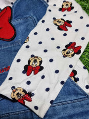 Primark Disney Dungaree Shirt Set - 2pcs Set 9-12 Months