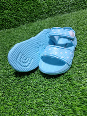 Blue Polka Dot Sandals By George UK