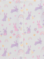 Paster Bunny Heart Rompers 3 Pack - George Uk 9-12 months