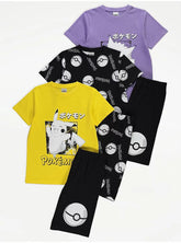 George UK Pokemon Print 3 Pairs Set 6-7 years