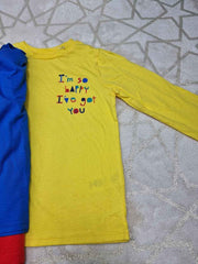 Dino Print 5 Shirts Set George UK 4-5 Years