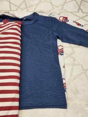 Transport Print 10 Shirts Set George UK 4-5 Years