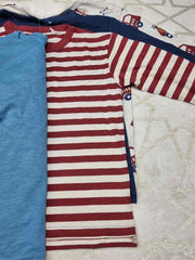 Transport Print 10 Shirts Set George UK 4-5 Years