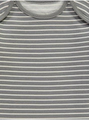 Stripey Long Sleeve Bodysuits 7 Pack George UK 0-3 Months