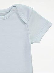 Blue Bodysuits George UK , 7 Pack, 12-18 Months