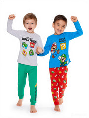 Primark Mario hi Print Pajamas 2 Pack Set