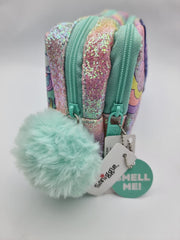 Smiggle Magical Unicorn Glitter Pencil Case