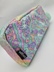 Smiggle Magical Unicorn Glitter Pencil Case
