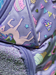 Smiggle Unicorn Double Tier Lunch Bag With Strap