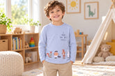 George Boys 10 Pack Long Sleeve Animal Printed T-Shirts