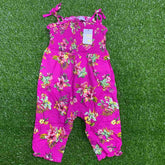 Textured Flower Ruffle Jumpsuit Primark 9-12 Months