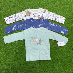 George Printed 3 Shirts Set 6-9 Months