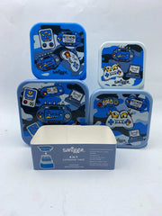 Smiggle Away 4 in 1 lunch boxes set