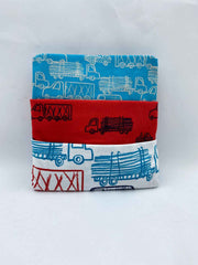 George Red Car Long Sleeve Pyjamas 3 Pack