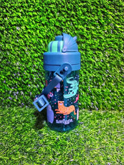 Smiggle Animal Print Teeny Tiny Drink Bottle With Strap 400ML