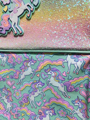 Smiggle Unicorn Trolley Backpack With Light Up Wheels