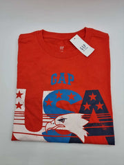USA Gap Logo Tee Large (10-11 years)