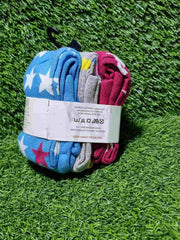 Colorful Printed Tights 3 Pack