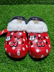 Minnie Faux Fur Clog George - UK 6 / Euro 23