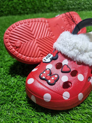 Minnie Faux Fur Clog George - UK 6 / Euro 23