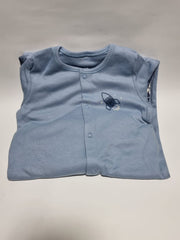 Blue Space Star Sleepsuits 3 Pack George UK