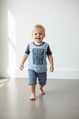 George Uk Blue Sea Dress