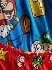 Primark Mario hi Print Pajamas 2 Pack Set