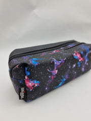 Smiggle UK Galaxy Print Double Zip Kids Pencil Case