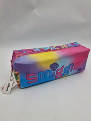 Smiggle Double Zip Rainbow Gradient Pencil Case