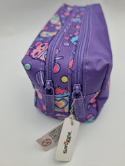Smiggle Girls' Purple Multi Compartment Pencil Case