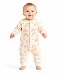 George Uk Rainbow Print Romper Unisex 3-6 months