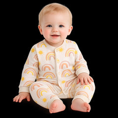 George Uk Rainbow Print Romper Unisex 3-6 months