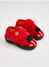 George UK Red Racing Car Cupsole Slippers