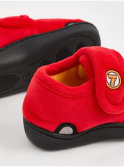 George UK Red Racing Car Cupsole Slippers